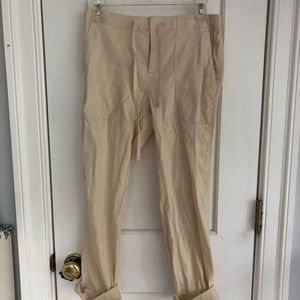 Lou&grey cream tie pants.